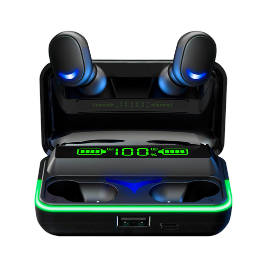 Rebel SN-E10 Wireless In-Ear Headphones with Power Bank - Carlat