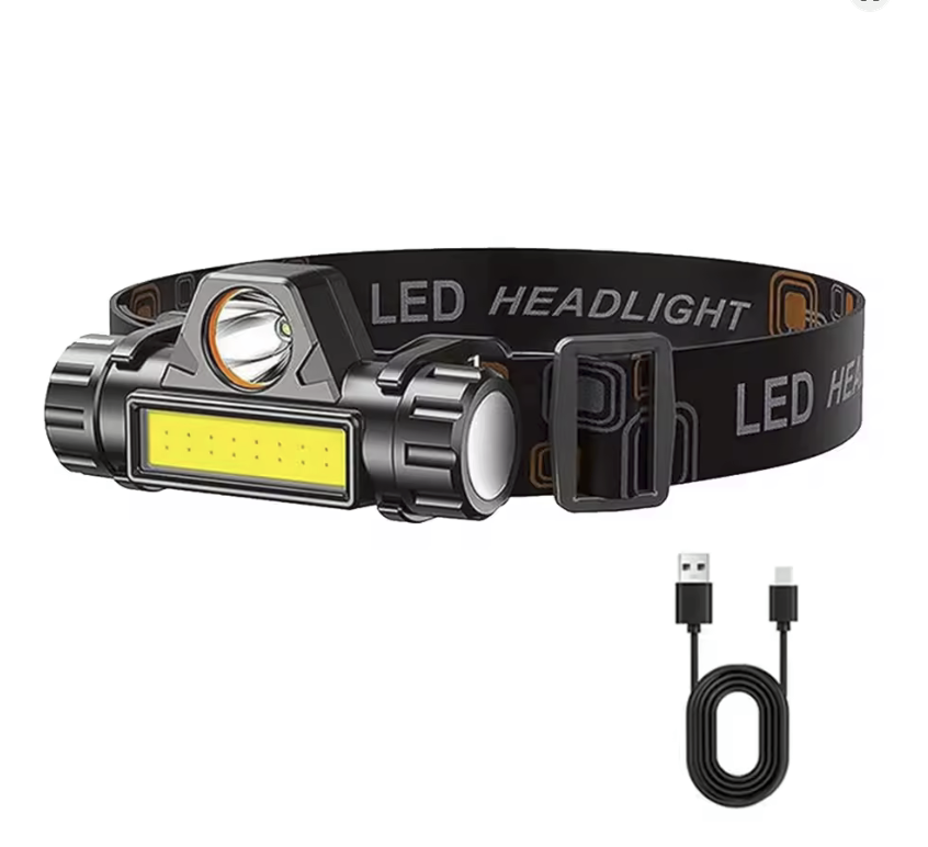Rechargeable COB LED Headlamp 300LM – Magnetic Base, IPX4 - Carlat