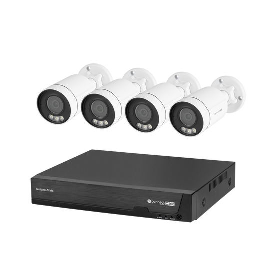 Recorders – Kruger&amp;Matz Connect C300 IP Surveillance Kit - Carlat