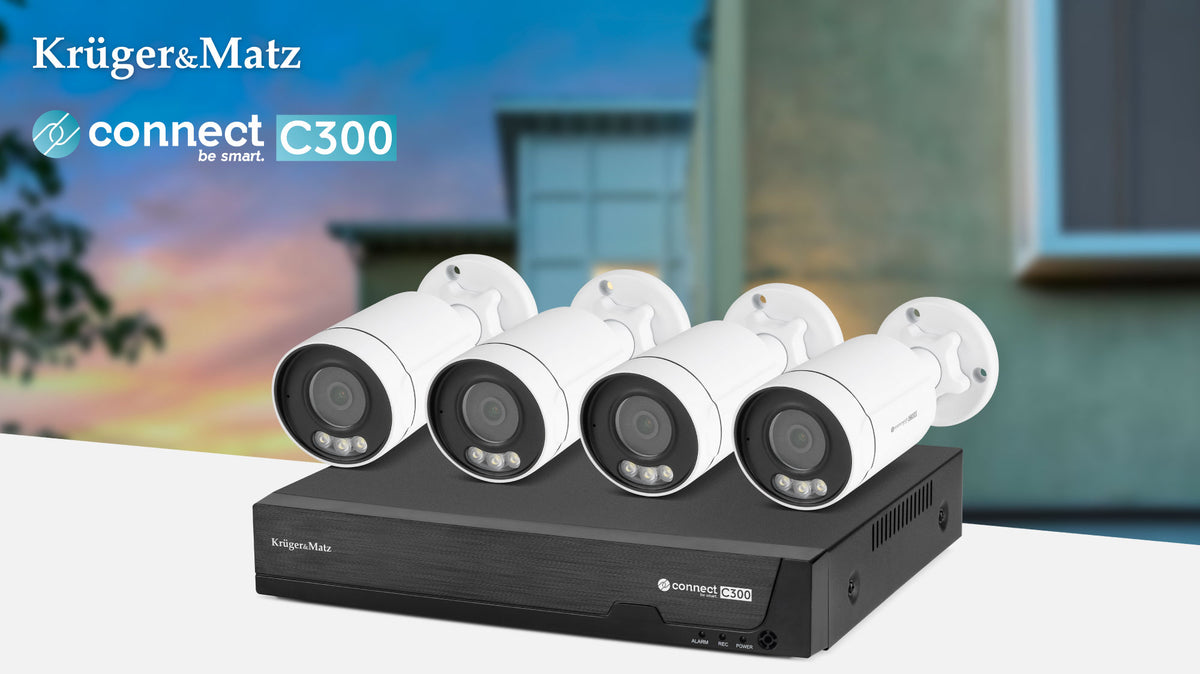 Recorders – Kruger&amp;Matz Connect C300 IP Surveillance Kit - Carlat