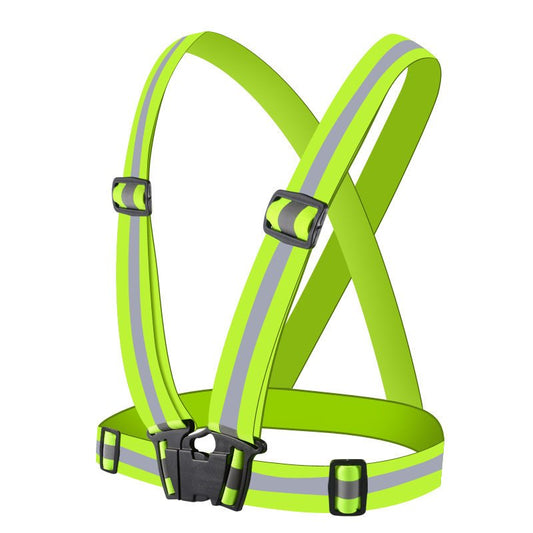 Reflective braces for bike motorcycle running reflective vest yellow - Carlat
