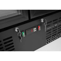 Refrigerator Accessories – 2-door bar fridge, 8 shelves, LED, 384 - Carlat