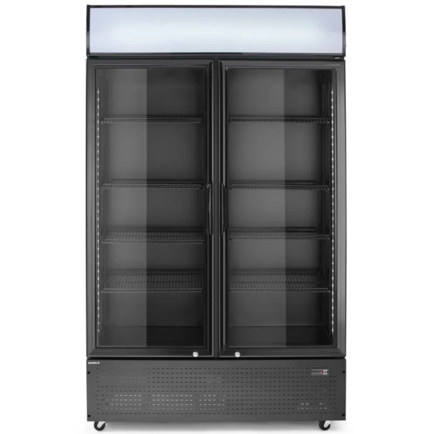 Refrigerator Accessories – 2-door bar fridge with illuminated panel 512 - Carlat