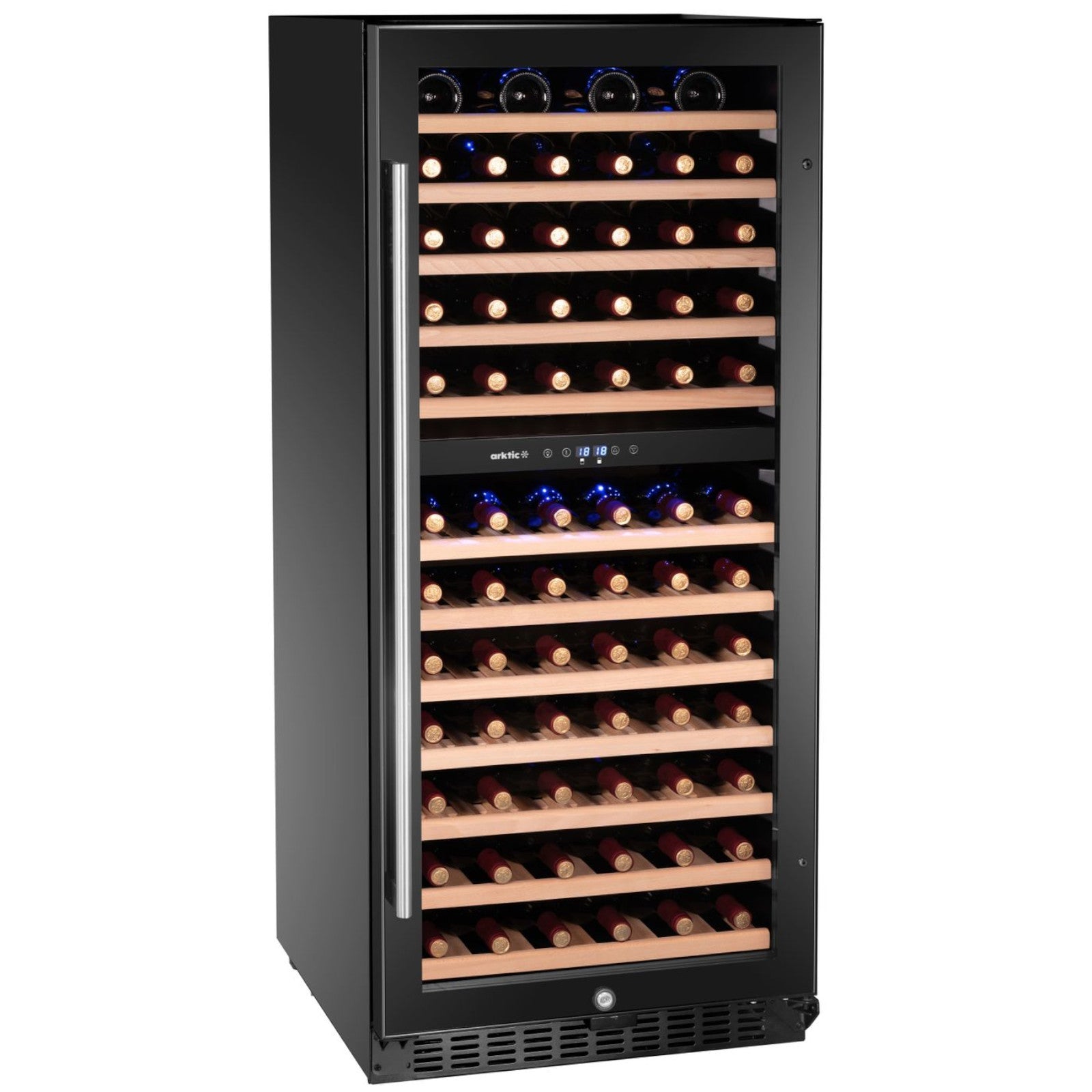 Refrigerator Accessories – 2-zone wine cooler refrigerator for 124 bottles, - Carlat