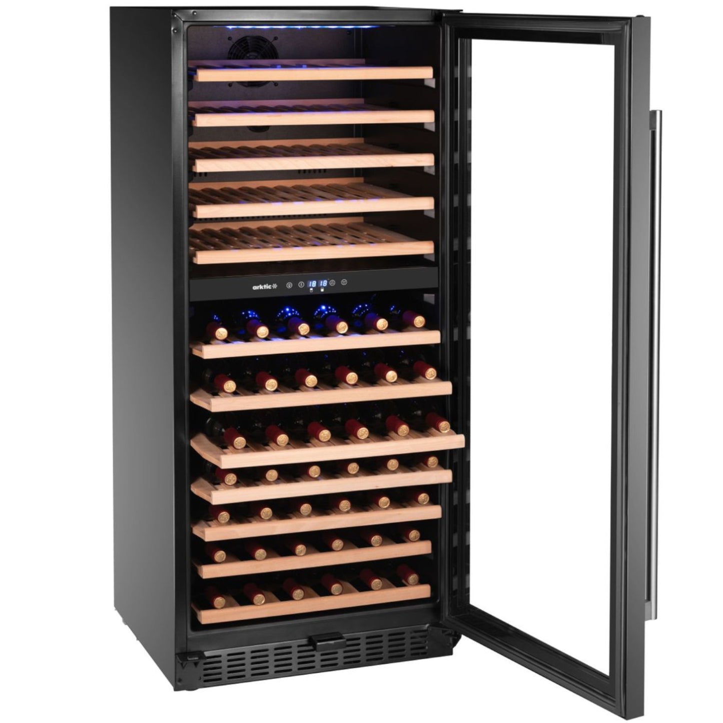 Refrigerator Accessories – 2-zone wine cooler refrigerator for 124 bottles, - Carlat