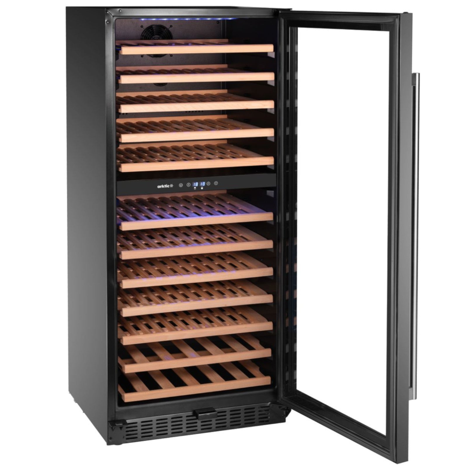 Refrigerator Accessories – 2-zone wine cooler refrigerator for 124 bottles, - Carlat