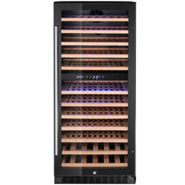 Refrigerator Accessories – 2-zone wine cooler refrigerator for 124 bottles, - Carlat