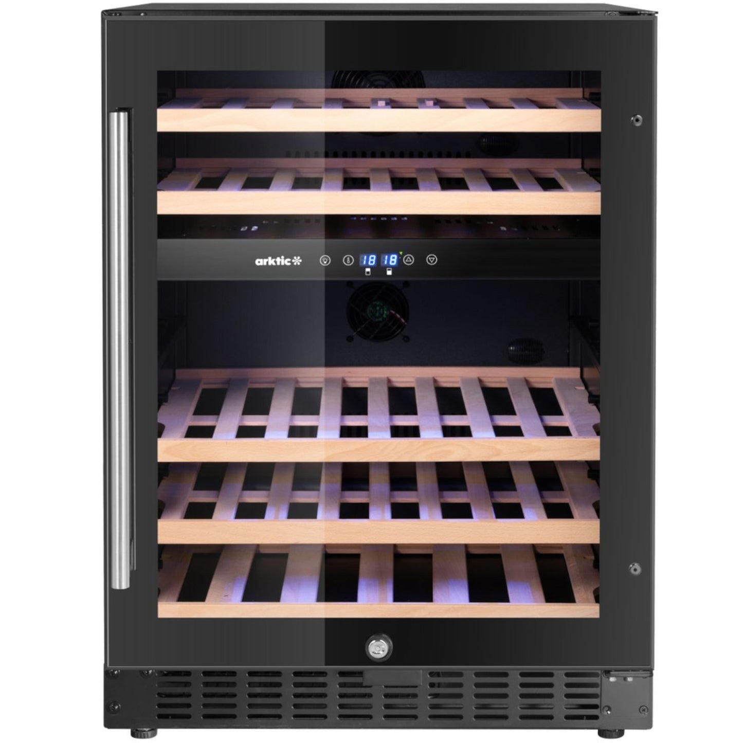 Refrigerator Accessories – 2-zone wine cooler refrigerator for 46 bottles - Carlat