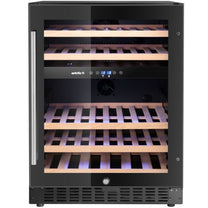 Refrigerator Accessories – 2-zone wine cooler refrigerator for 46 bottles - Carlat