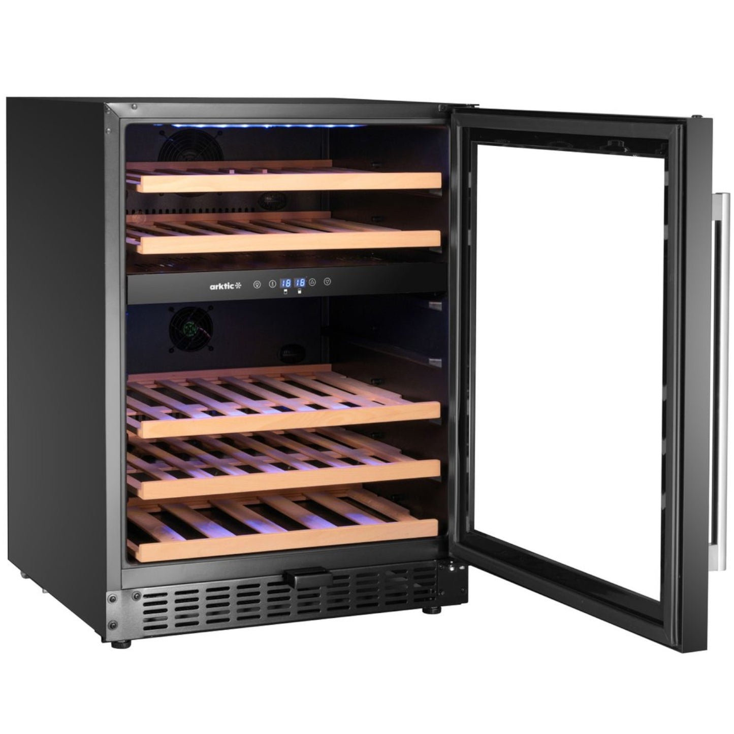 Refrigerator Accessories – 2-zone wine cooler refrigerator for 46 bottles - Carlat