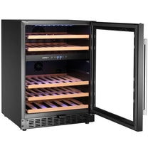 Refrigerator Accessories – 2-zone wine cooler refrigerator for 46 bottles - Carlat