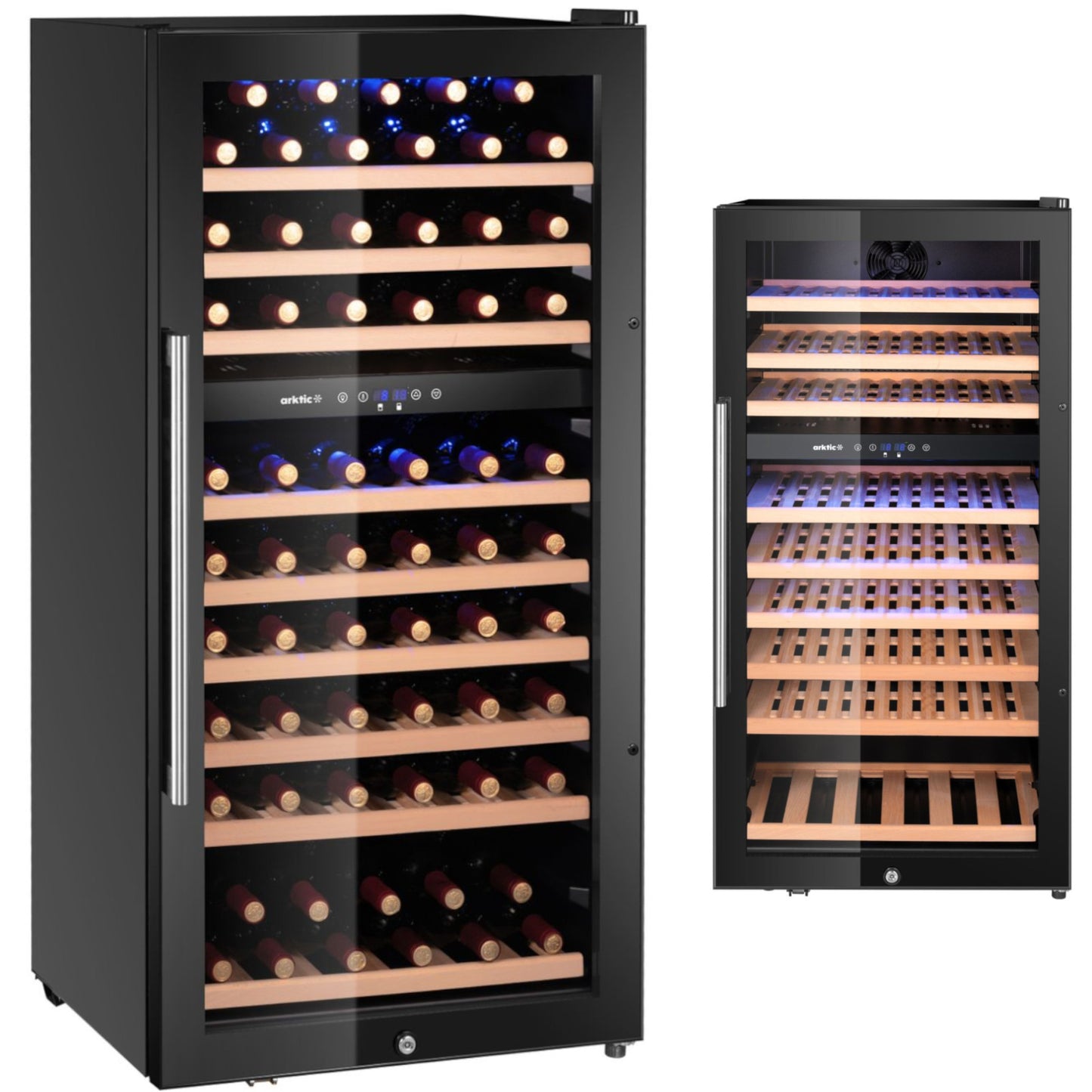 Refrigerator Accessories – 2-zone wine cooler refrigerator for 91 bottles, - Carlat