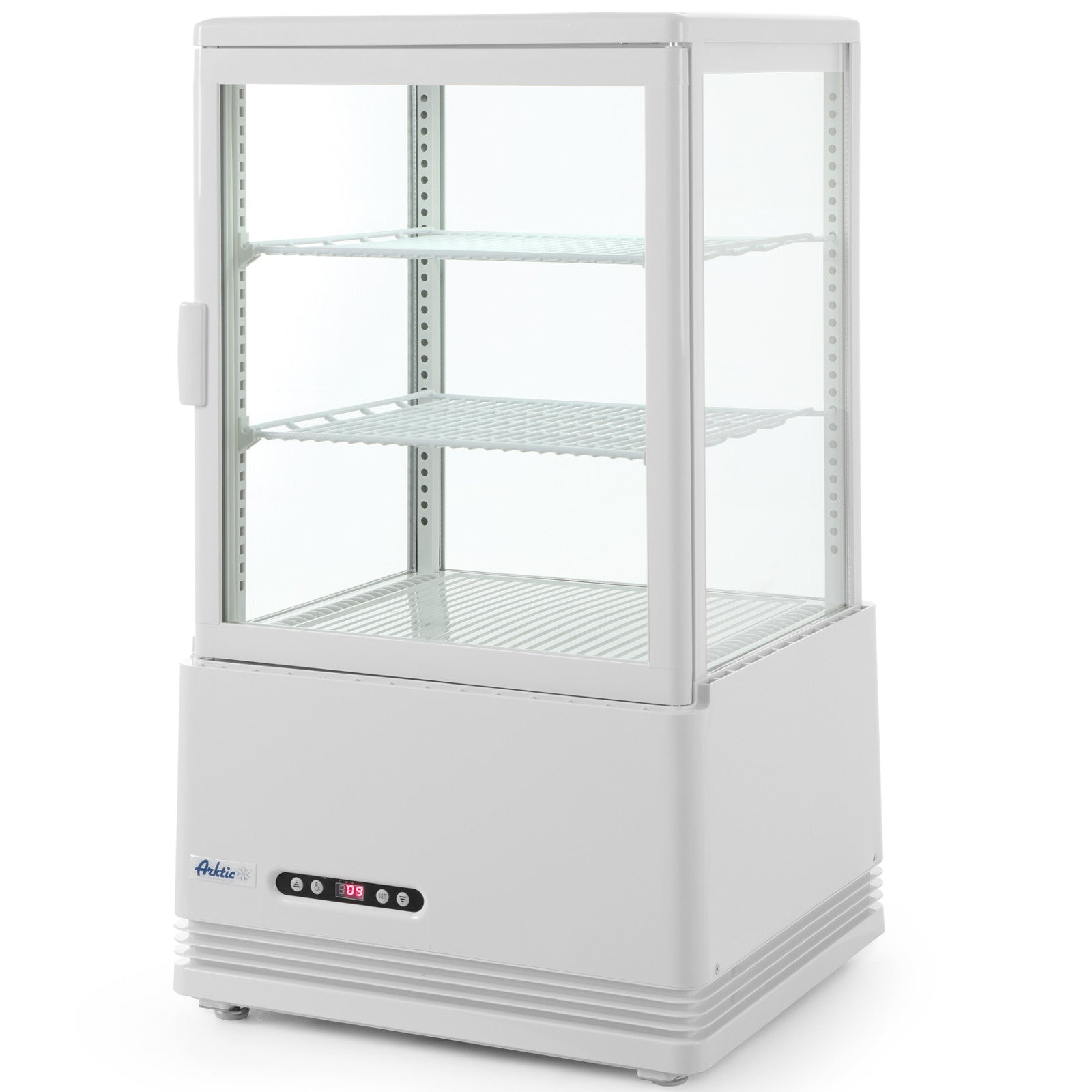 Refrigerator Accessories – Adjustable glass refrigerated display cabinet 58L 2 - Carlat