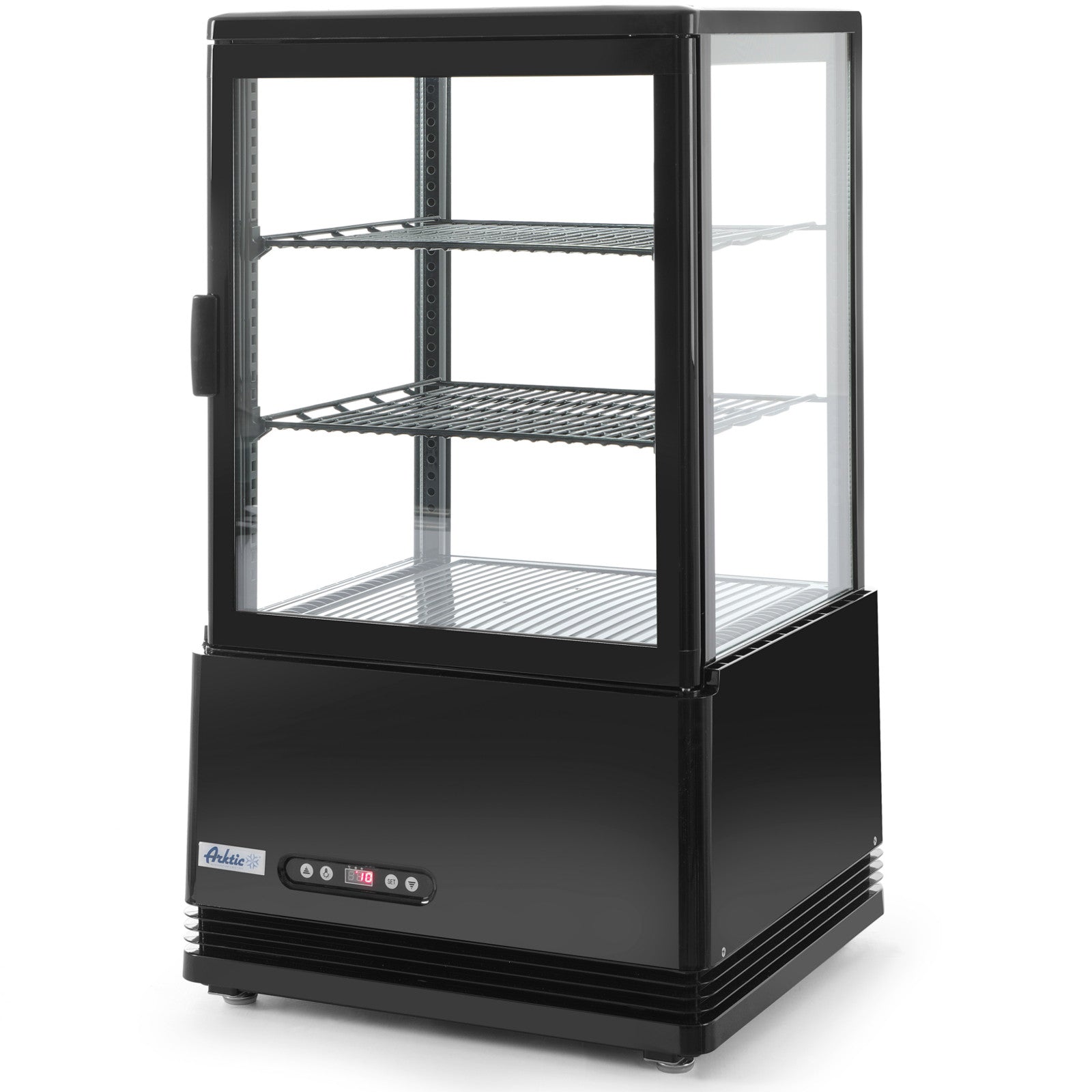 Refrigerator Accessories – Adjustable glass refrigerated display cabinet 58L 2 - Carlat