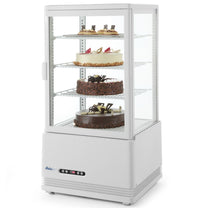Refrigerator Accessories – Adjustable glass refrigerated display cabinet 68L 3 - Carlat