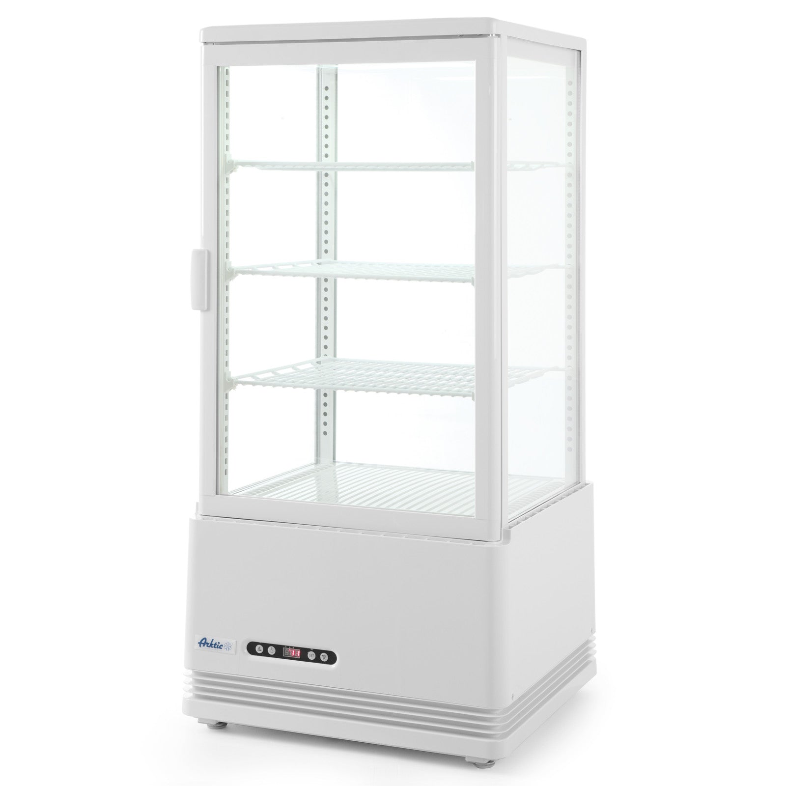 Refrigerator Accessories – Adjustable glass refrigerated display cabinet 78L 3 - Carlat