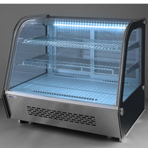 Refrigerator Accessories – Adjustable refrigerated display cabinet 120L 2 shelves - Carlat