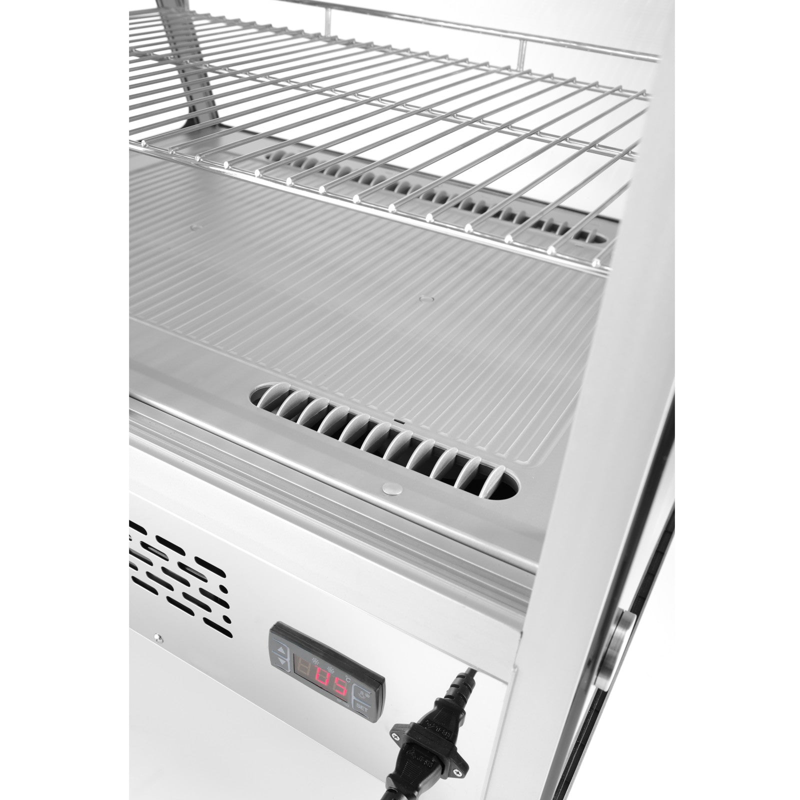 Refrigerator Accessories – Adjustable refrigerated display cabinet 120L 2 shelves - Carlat