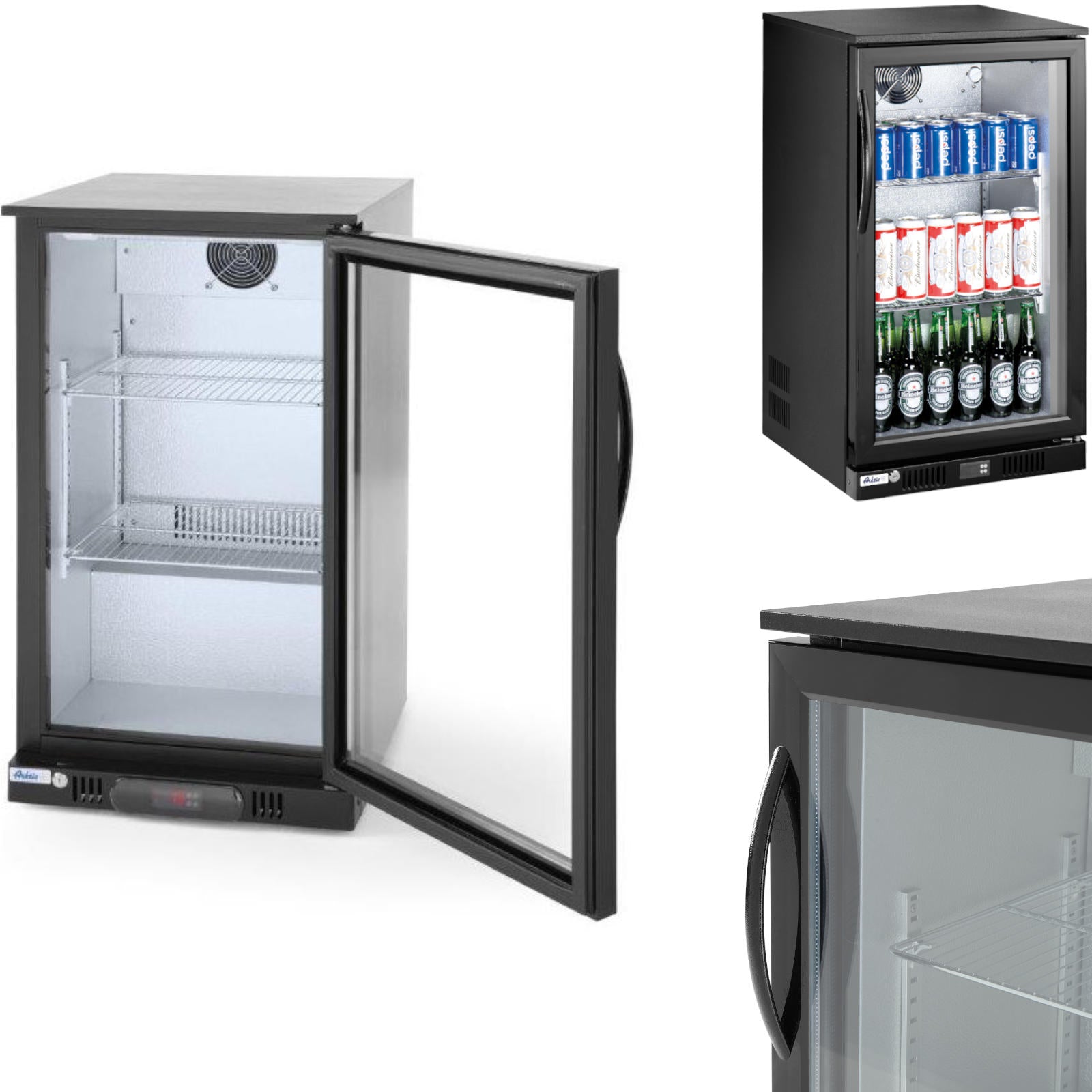 Refrigerator Accessories – Bar fridge for drinks, 1-door, width 50cm, - Carlat