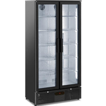 Refrigerator Accessories – Bar fridge for drinks, 2-door, glass, 458 - Carlat