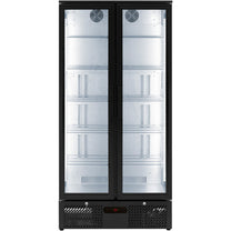 Refrigerator Accessories – Bar fridge for drinks, 2-door, glass, 458 - Carlat