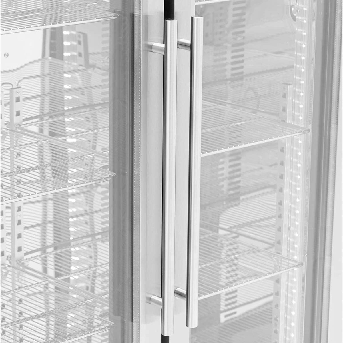 Refrigerator Accessories – Bar fridge for drinks, 2-door, glass, 458 - Carlat