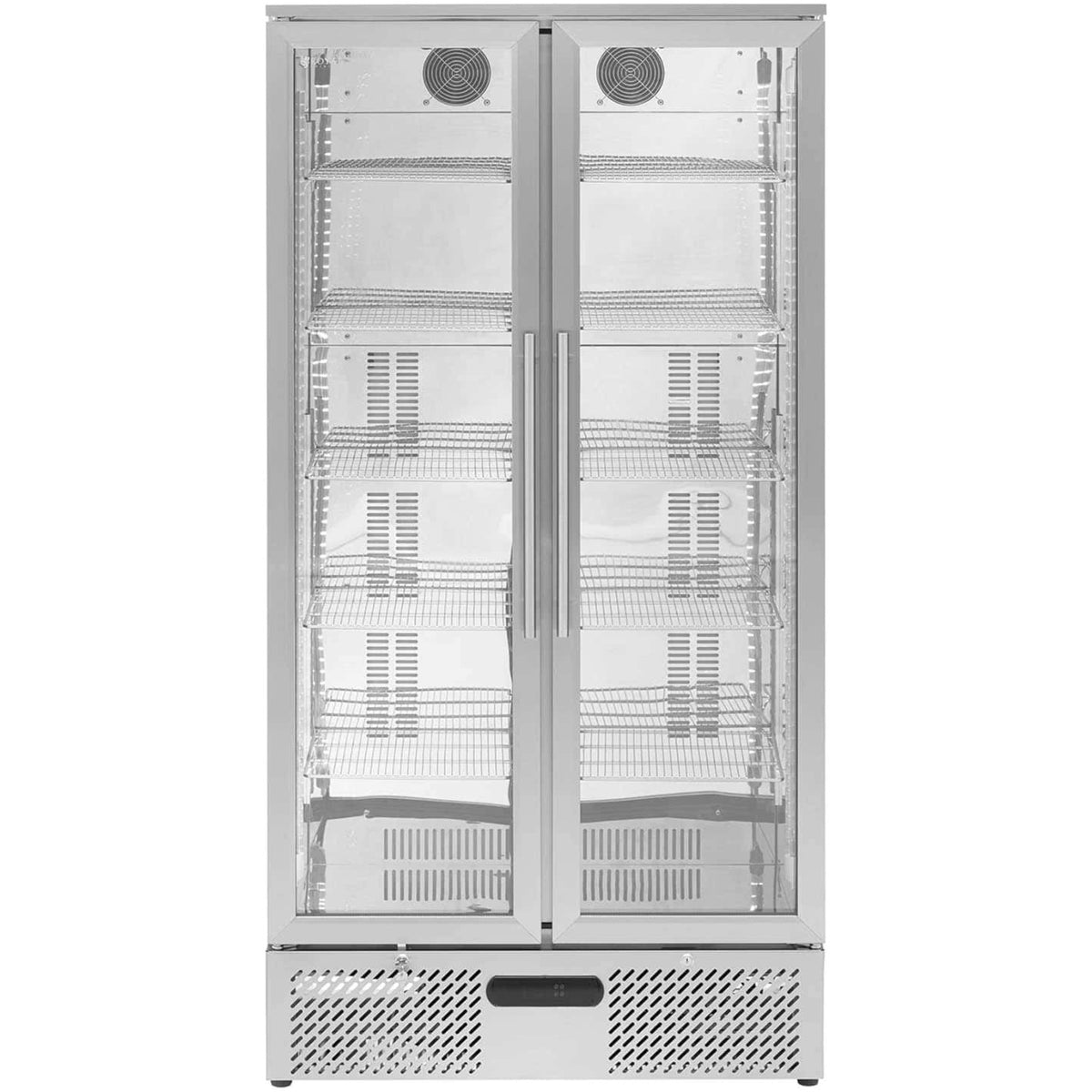 Refrigerator Accessories – Bar fridge for drinks, 2-door, glass, 458 - Carlat