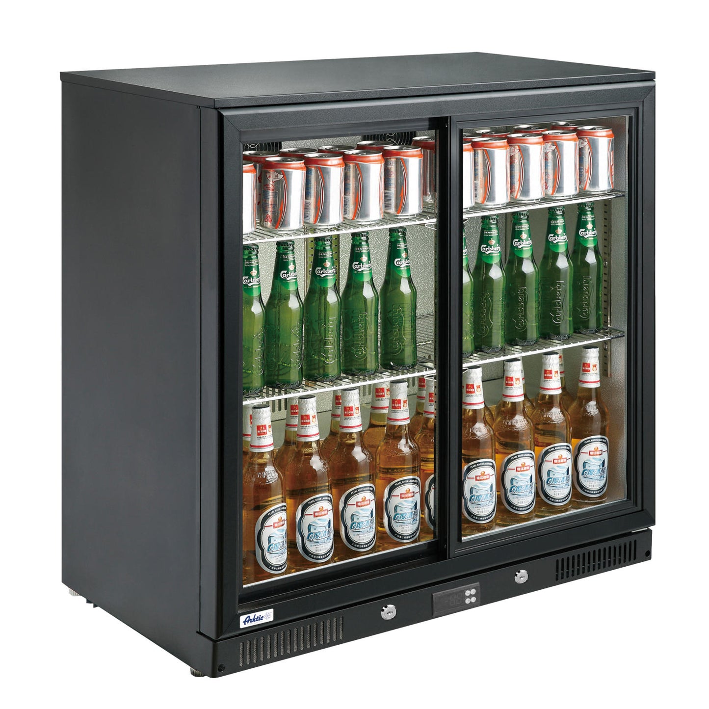 Refrigerator Accessories – Bar fridge for drinks, 2-door, width 90cm, - Carlat