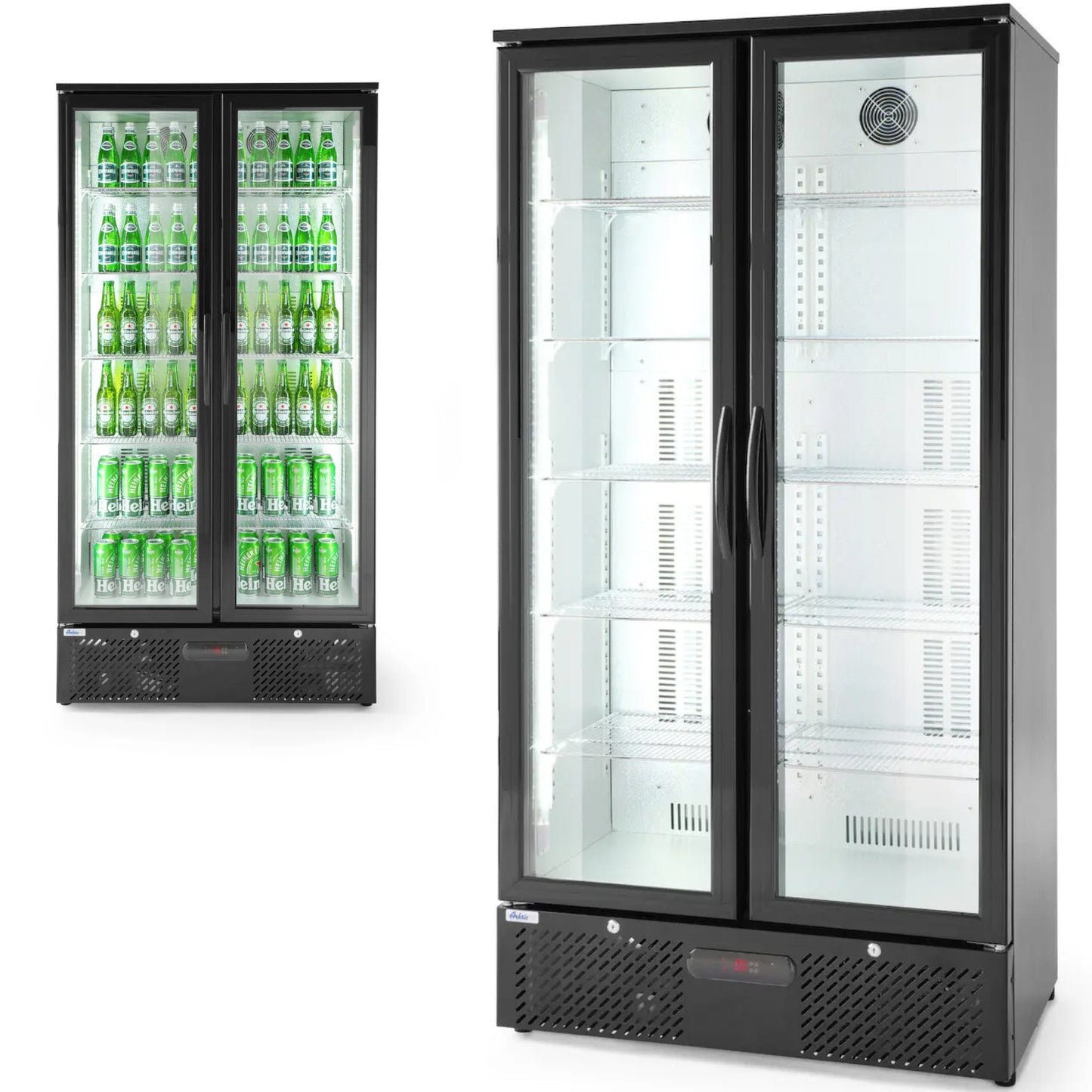 Refrigerator Accessories – Bar fridge for drinks, 2-door, width 90cm, - Carlat