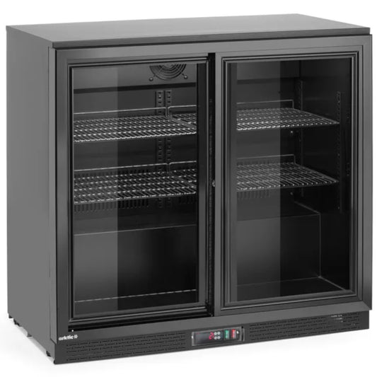 Refrigerator Accessories – Bar refrigerator with 2 sliding doors LED - Carlat