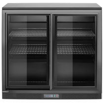 Refrigerator Accessories – Bar refrigerator with 2 sliding doors LED - Carlat