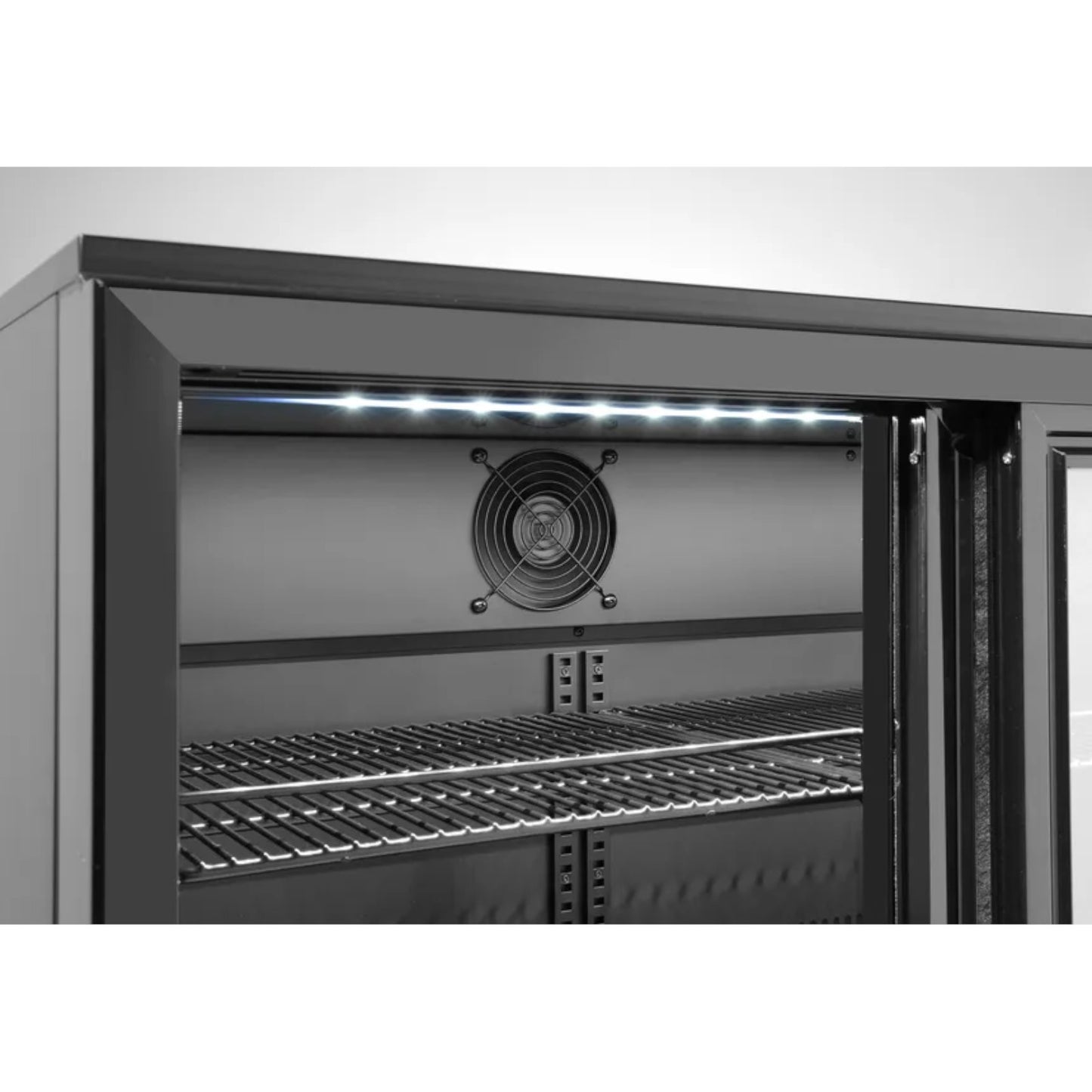 Refrigerator Accessories – Bar refrigerator with 2 sliding doors LED - Carlat