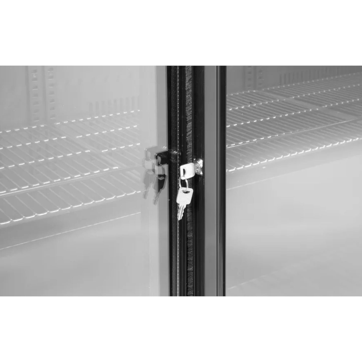 Refrigerator Accessories – Bar refrigerator with 2 sliding doors LED - Carlat