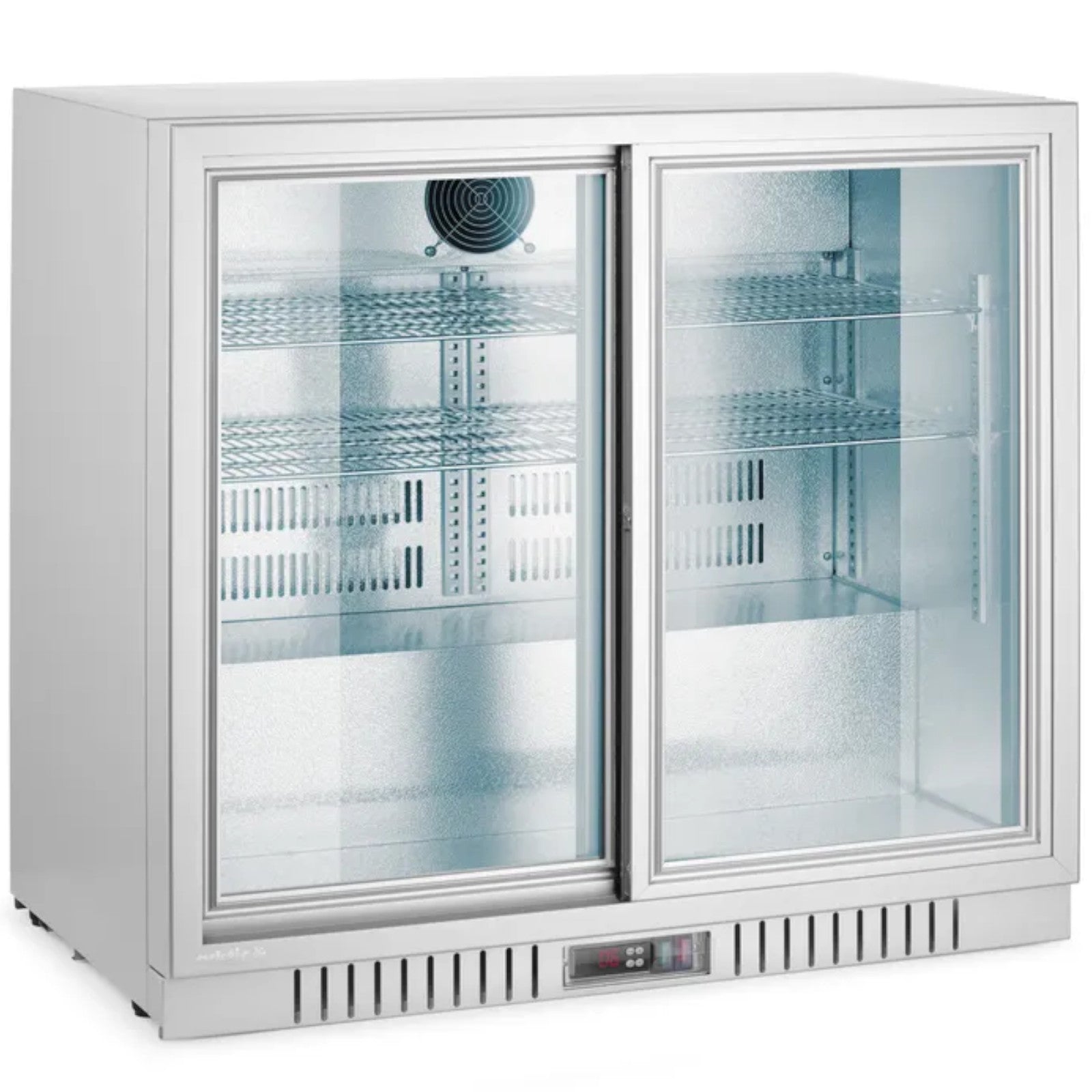 Refrigerator Accessories – Bar refrigerator with 2 sliding doors LED - Carlat