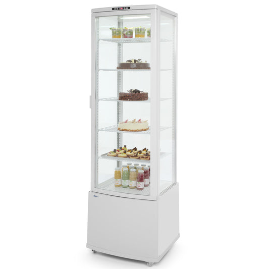 Refrigerator Accessories – Glass refrigerated display cabinet 280L 5 shelves - Carlat