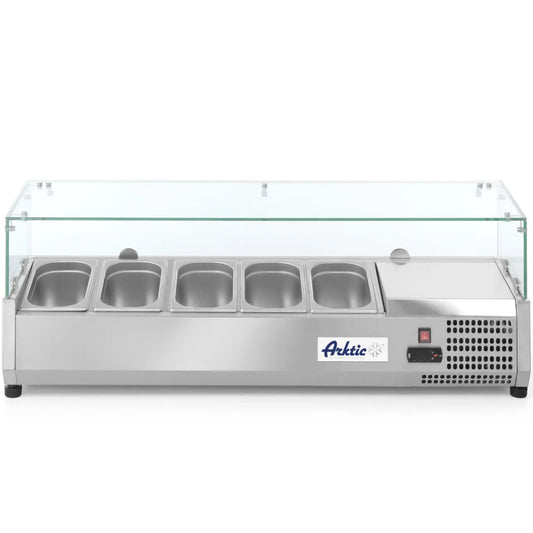 Refrigerator Accessories – Nadstawa chłodnicza przeszklona z witryną 5 x - Carlat