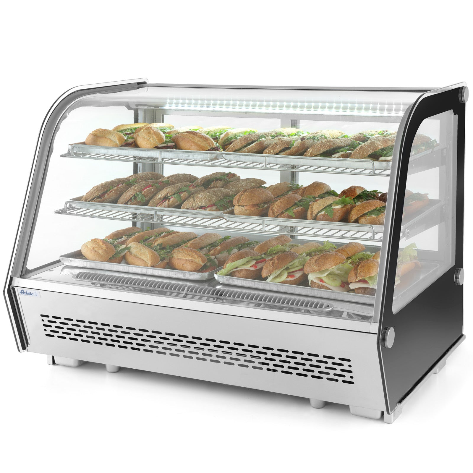 Refrigerator Accessories – Refrigerated display cabinet 160L 2 shelves ARKTIC - Carlat