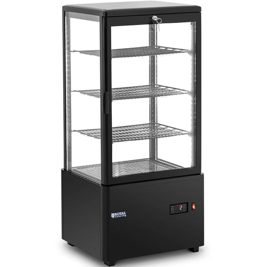 Refrigerator Accessories – Refrigerated display cabinet, glass, 4 levels, 78 - Carlat