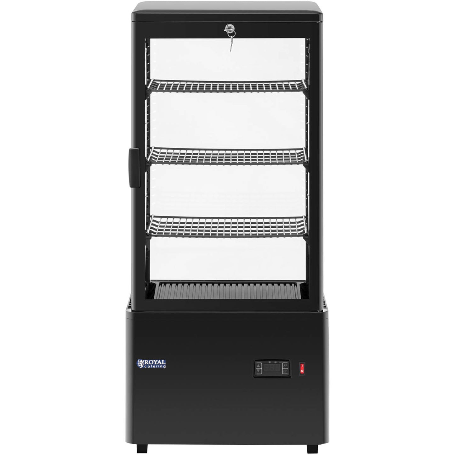 Refrigerator Accessories – Refrigerated display cabinet, glass, 4 levels, 78 - Carlat