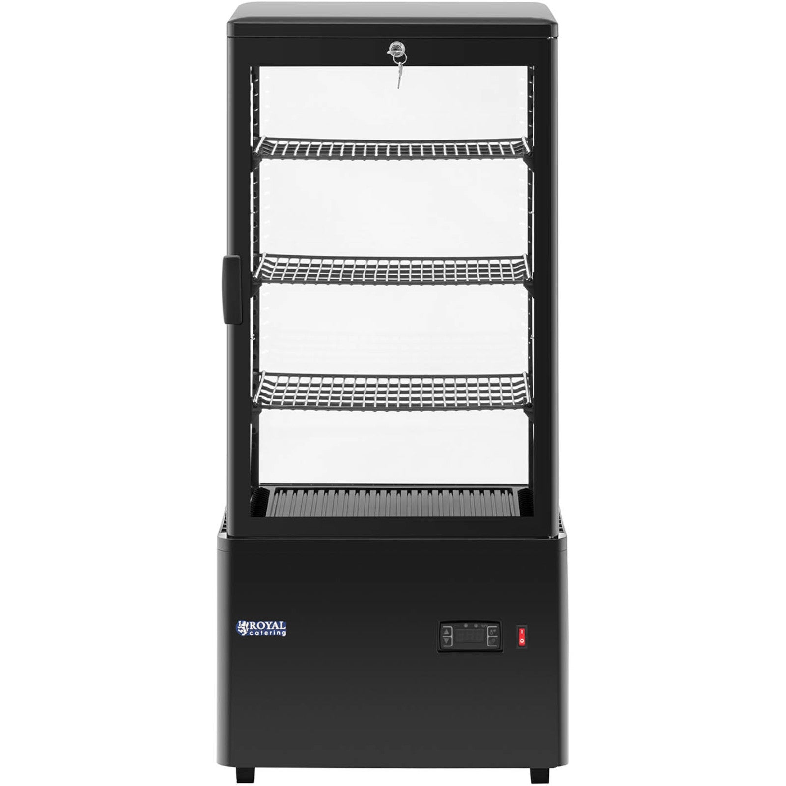 Refrigerator Accessories – Refrigerated display cabinet, glass, 4 levels, 78 - Carlat