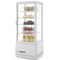 Refrigerator Accessories – Refrigerated display cabinet, glass, 98L, 4 shelves, - Carlat