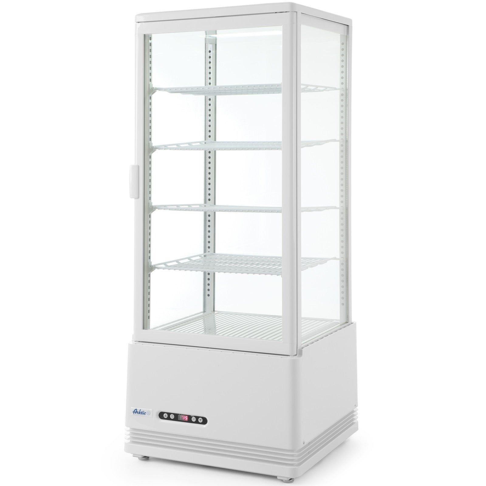 Refrigerator Accessories – Refrigerated display cabinet, glass, 98L, 4 shelves, - Carlat