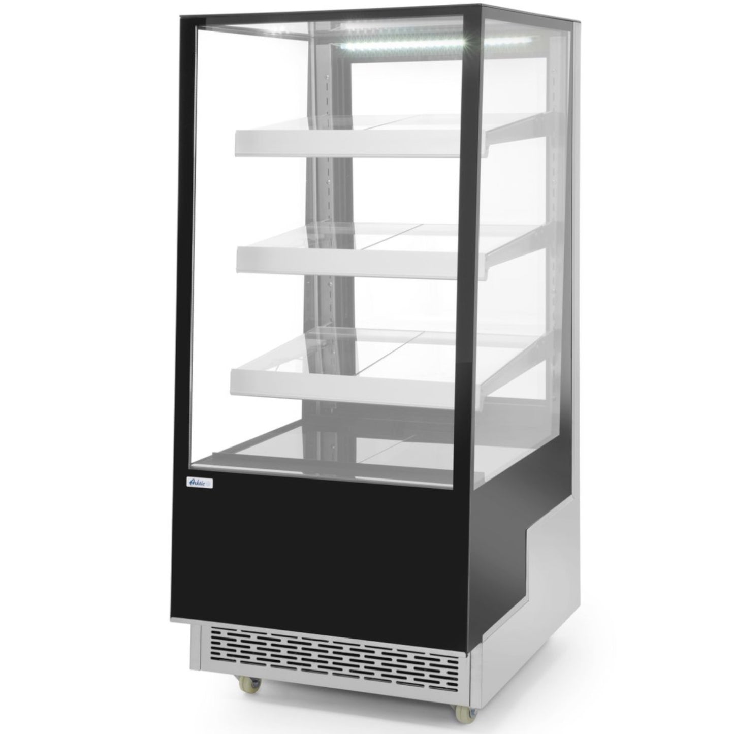 Refrigerator Accessories – Refrigerated display cabinet with glass, 3 shelves, - Carlat