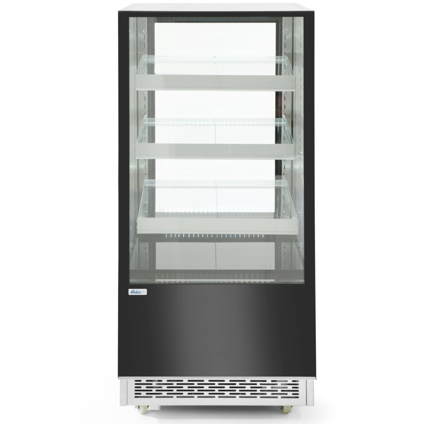 Refrigerator Accessories – Refrigerated display cabinet with glass, 3 shelves, - Carlat
