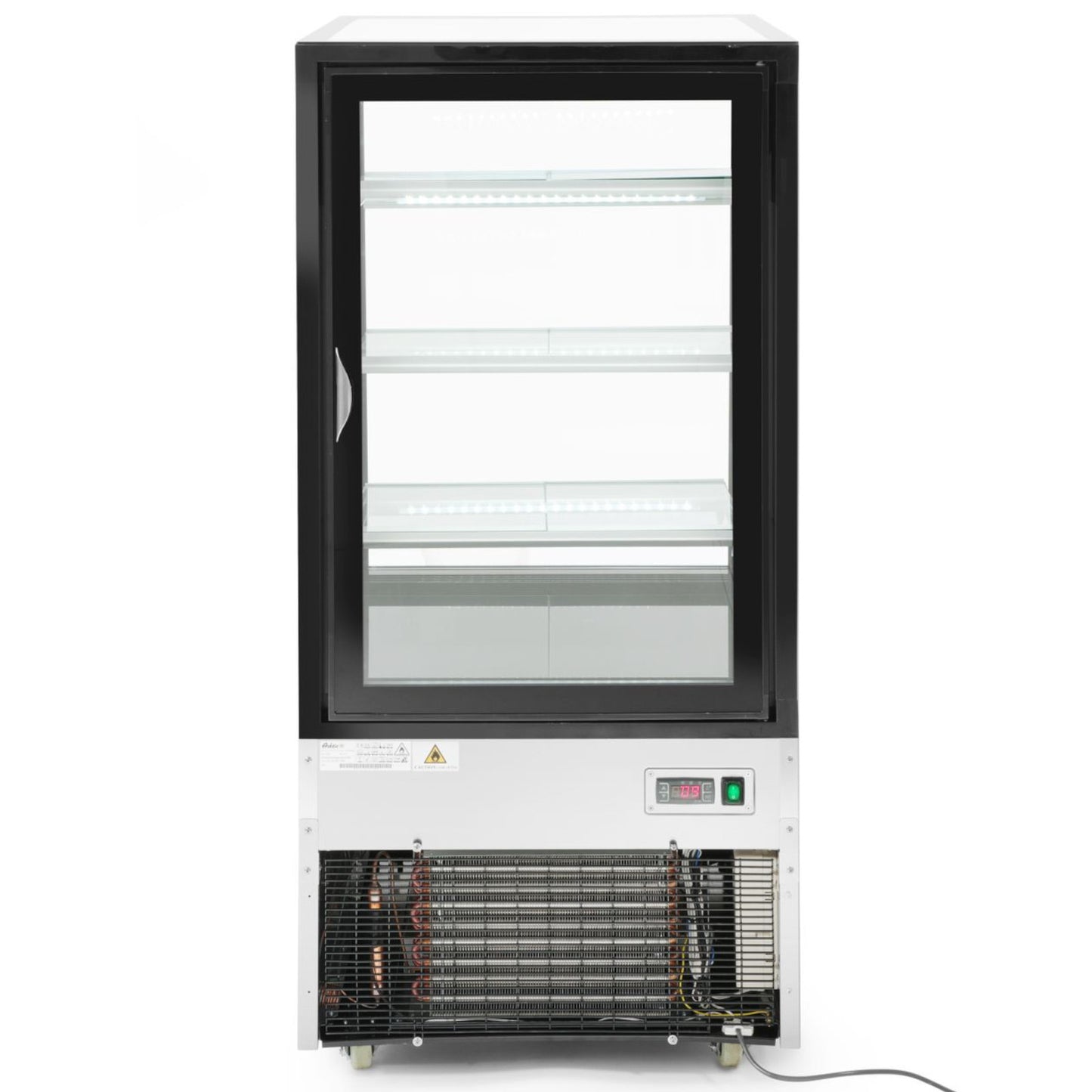 Refrigerator Accessories – Refrigerated display cabinet with glass, 3 shelves, - Carlat