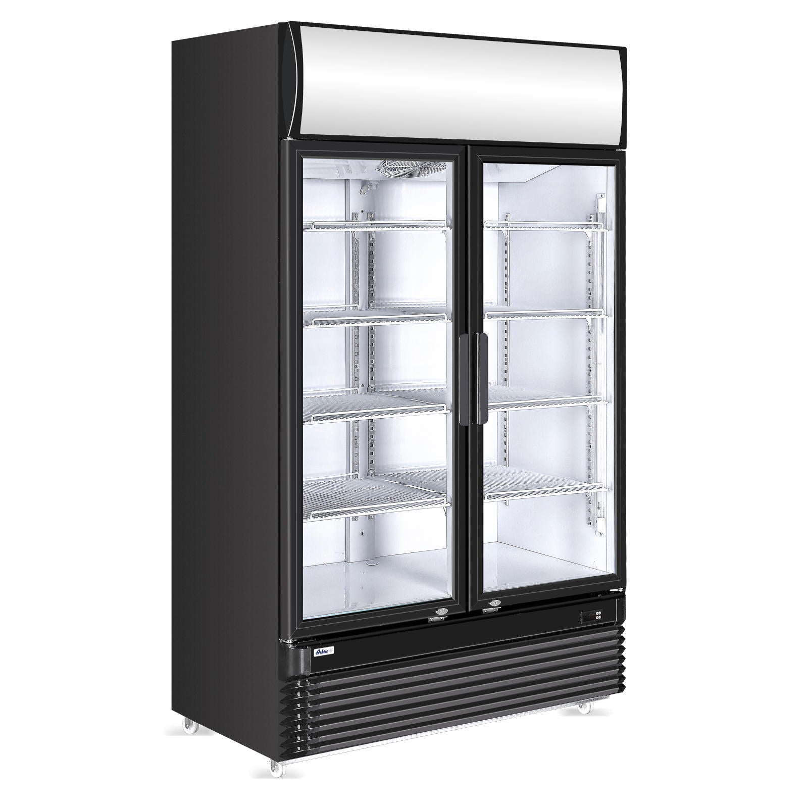 Refrigerator Accessories – Refrigerated display cabinet with illuminated 360L advertising - Carlat
