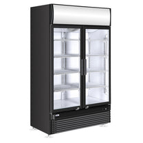 Refrigerator Accessories – Refrigerated display cabinet with illuminated 360L advertising - Carlat