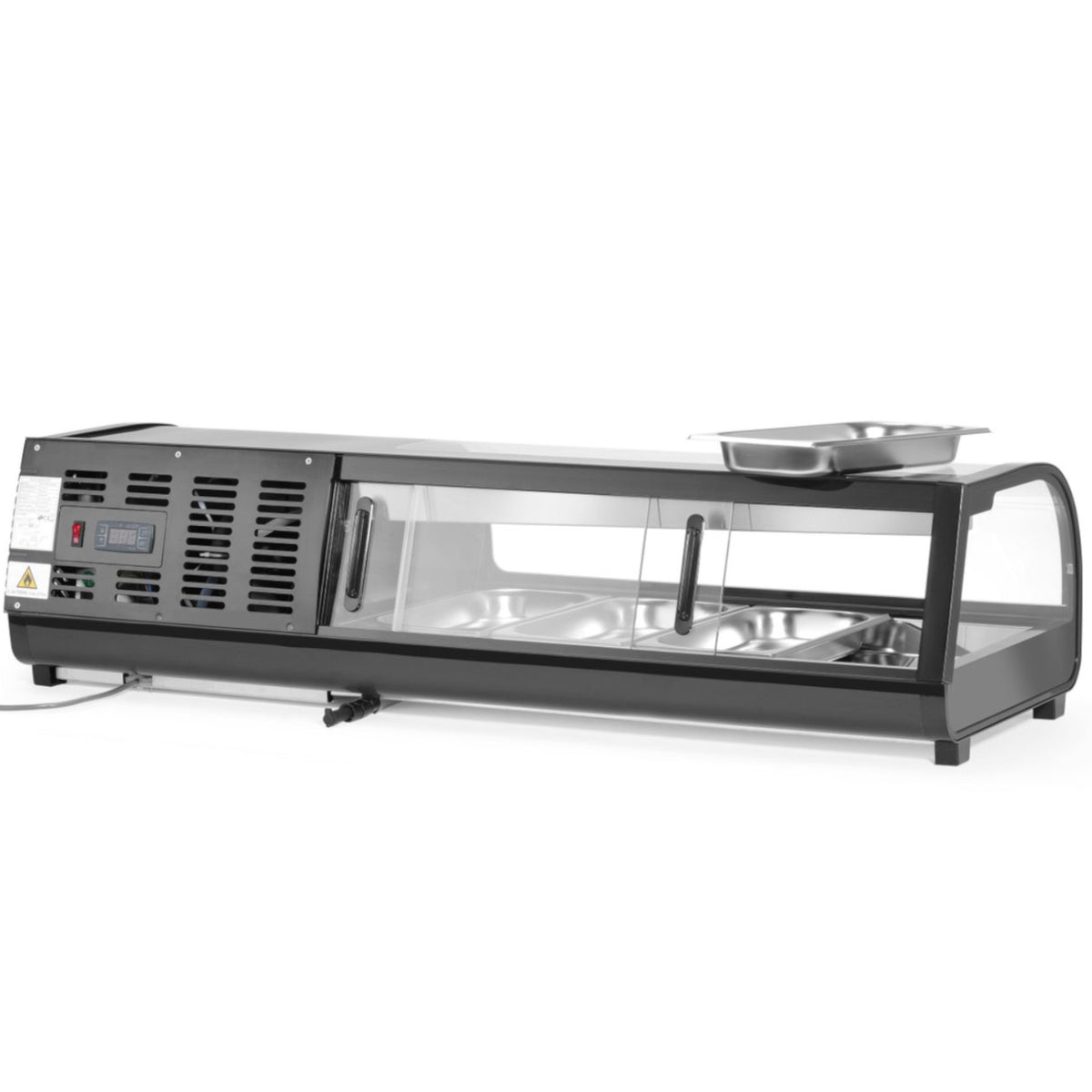 Refrigerator Accessories – Refrigerated sushi display 4x GN 1/3 LED - Carlat