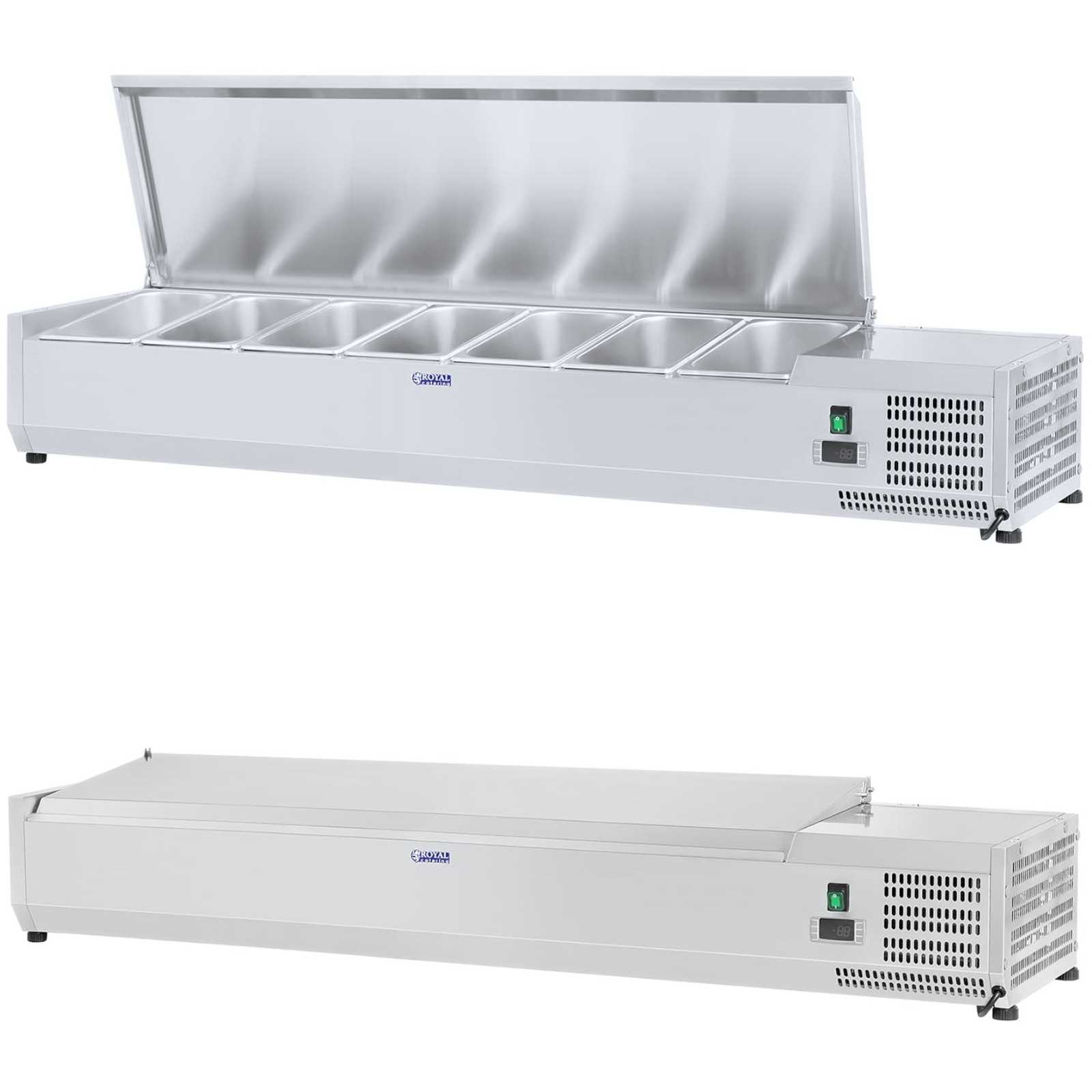 Refrigerator Accessories – Refrigeration extension with steel cover 7x GN1/4 - Carlat