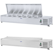 Refrigerator Accessories – Refrigeration extension with steel cover 7x GN1/4 - Carlat